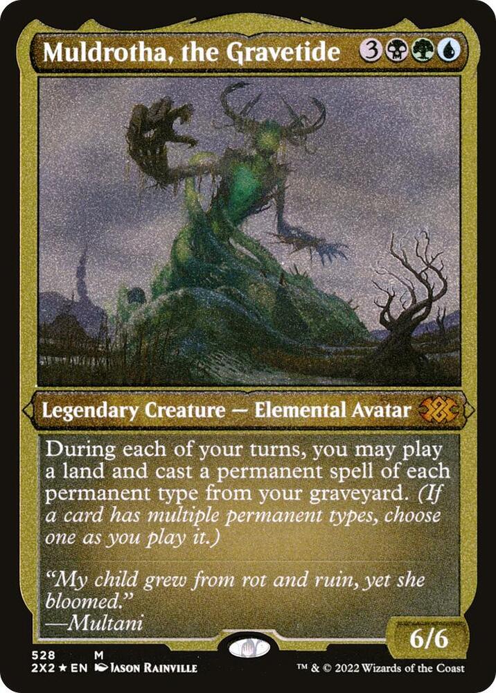 Muldrotha, the Gravetide (Foil Etched) [Double Masters 2022]