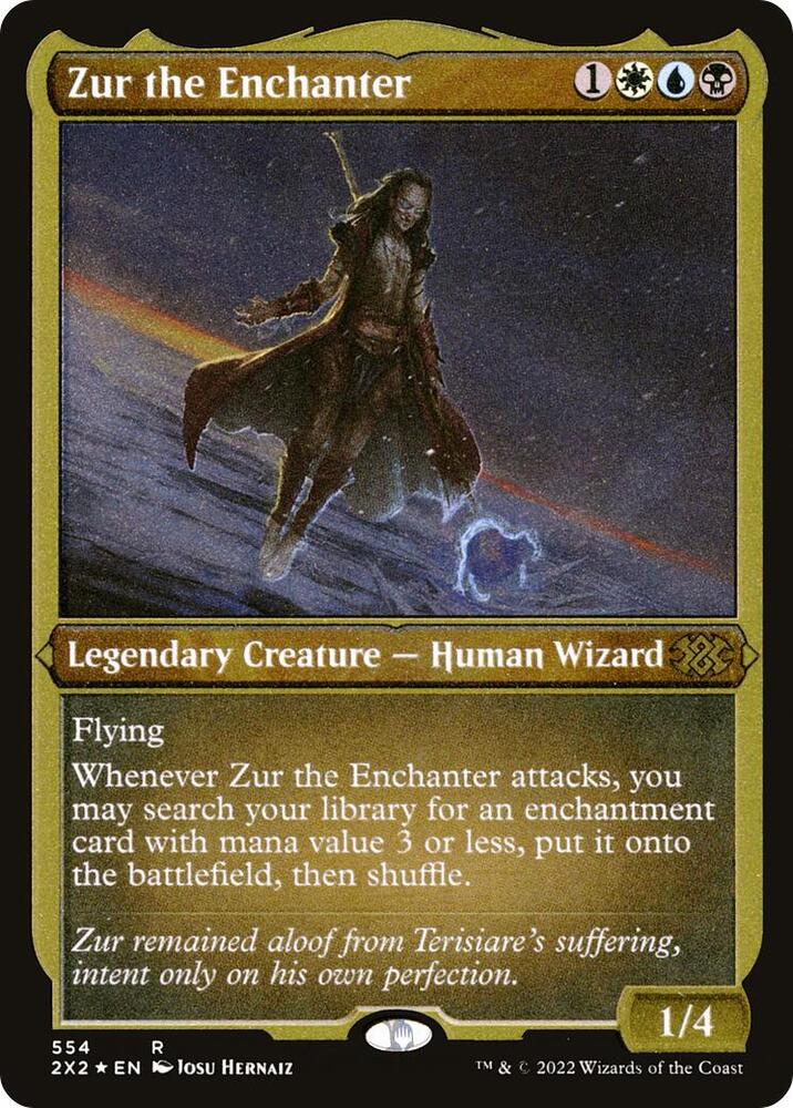 Zur the Enchanter (Foil Etched) [Double Masters 2022]