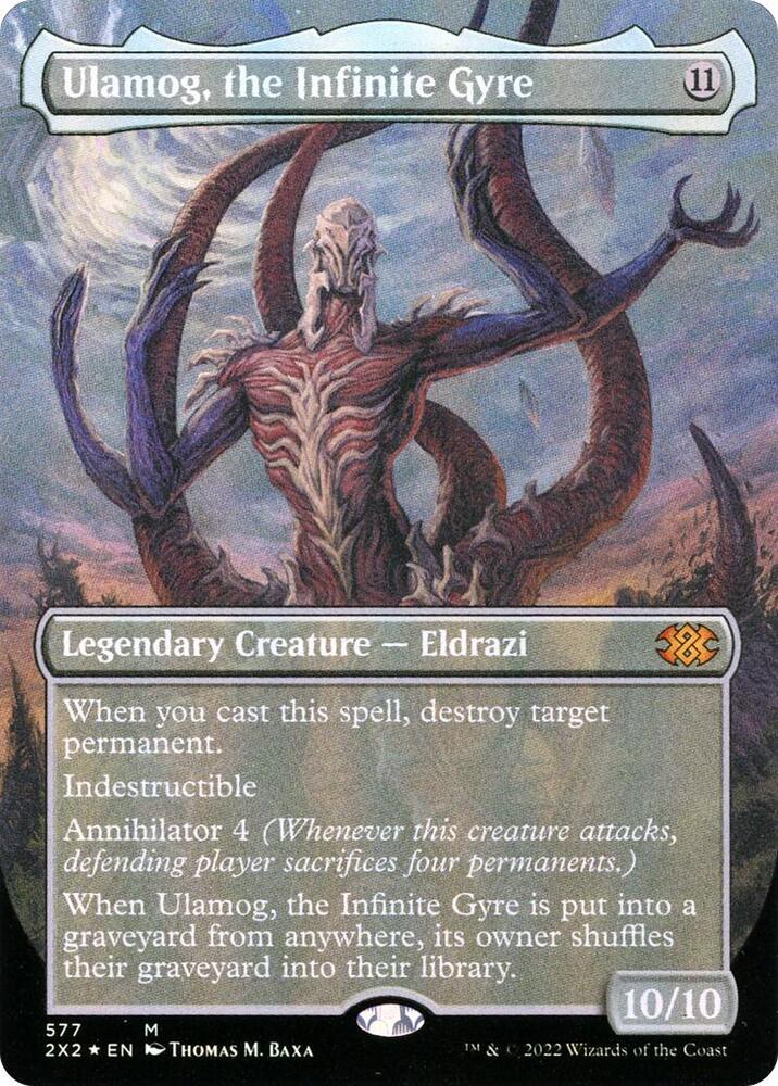Ulamog, the Infinite Gyre (Textured Foil) [Double Masters 2022]