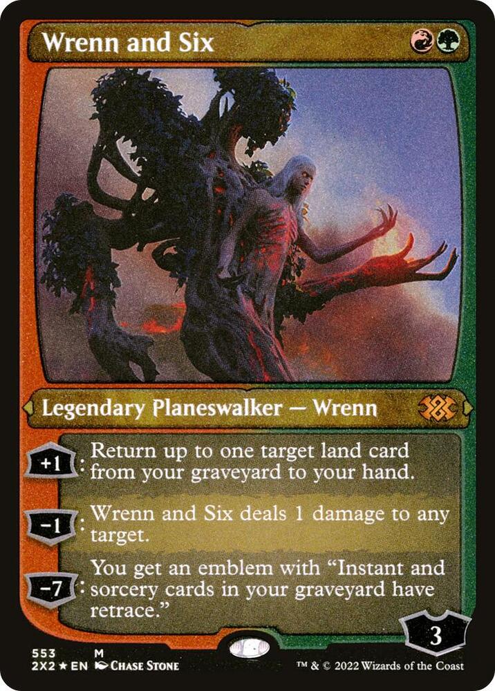 Wrenn and Six (Foil Etched) [Double Masters 2022]