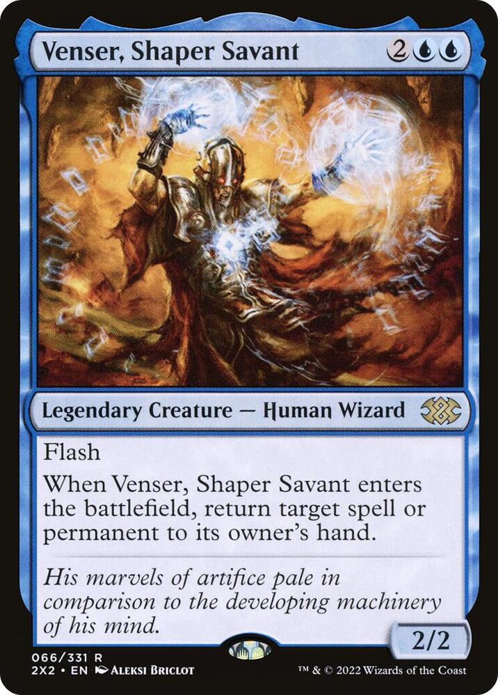 Venser, Shaper Savant [Double Masters 2022]