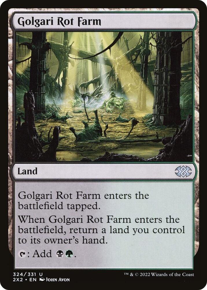 Golgari Rot Farm [Double Masters 2022]