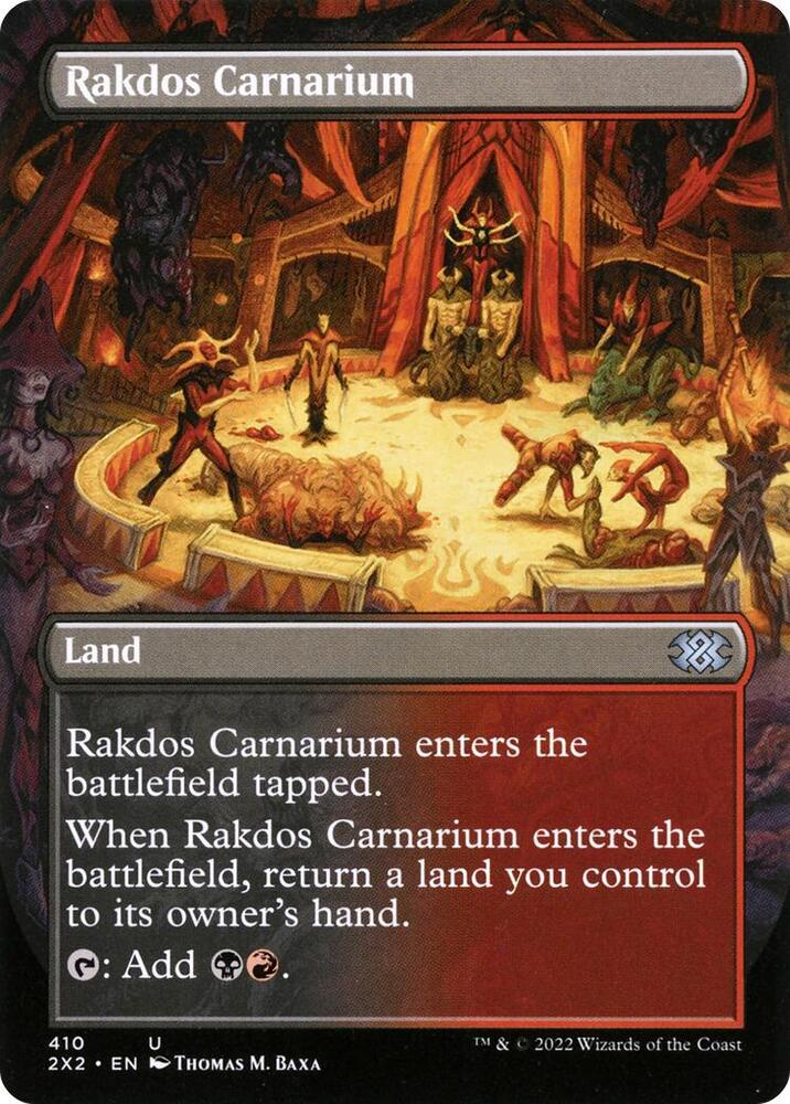 Rakdos Carnarium (Borderless Alternate Art) [Double Masters 2022]