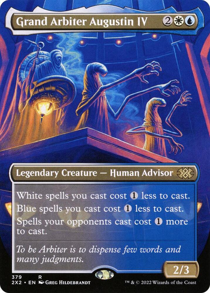 Grand Arbiter Augustin IV (Borderless Alternate Art) [Double Masters 2022]