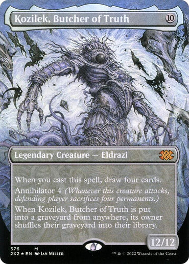 Kozilek, Butcher of Truth (Textured Foil) [Double Masters 2022]