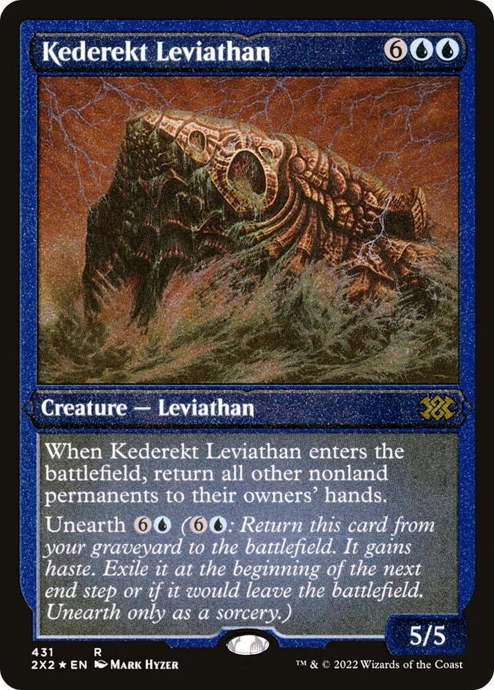 Kederekt Leviathan (Foil Etched) [Double Masters 2022]