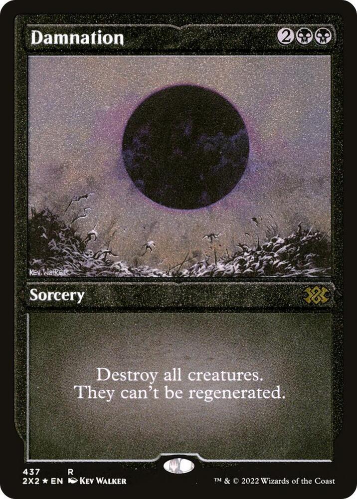 Damnation (Foil Etched) [Double Masters 2022]