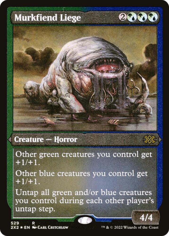 Murkfiend Liege (Foil Etched) [Double Masters 2022]