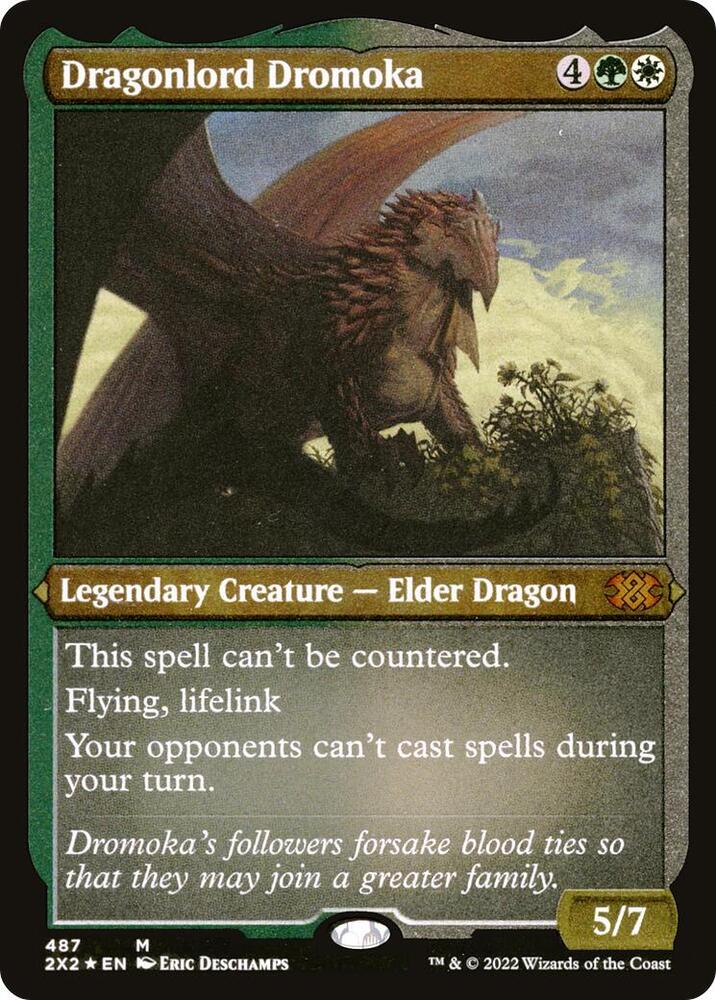 Dragonlord Dromoka (Foil Etched) [Double Masters 2022]