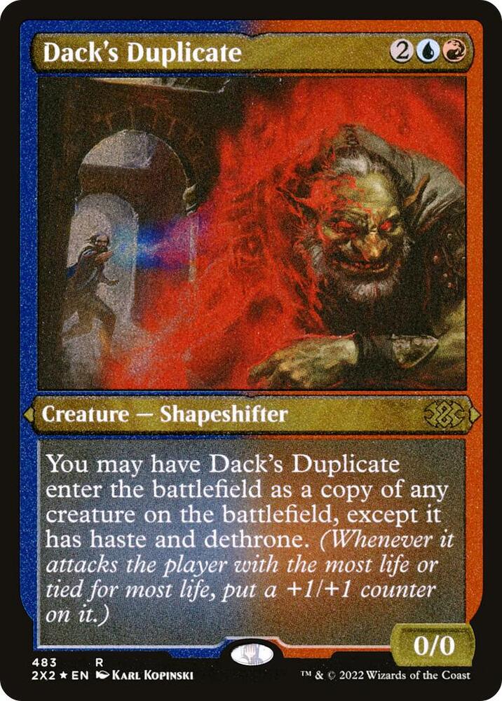Dack's Duplicate (Foil Etched) [Double Masters 2022]