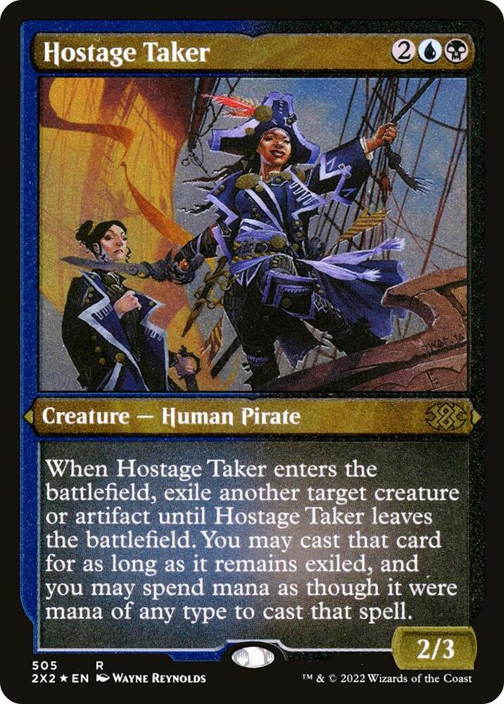 Hostage Taker (Foil Etched) [Double Masters 2022]