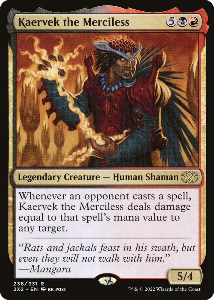 Kaervek the Merciless [Double Masters 2022]