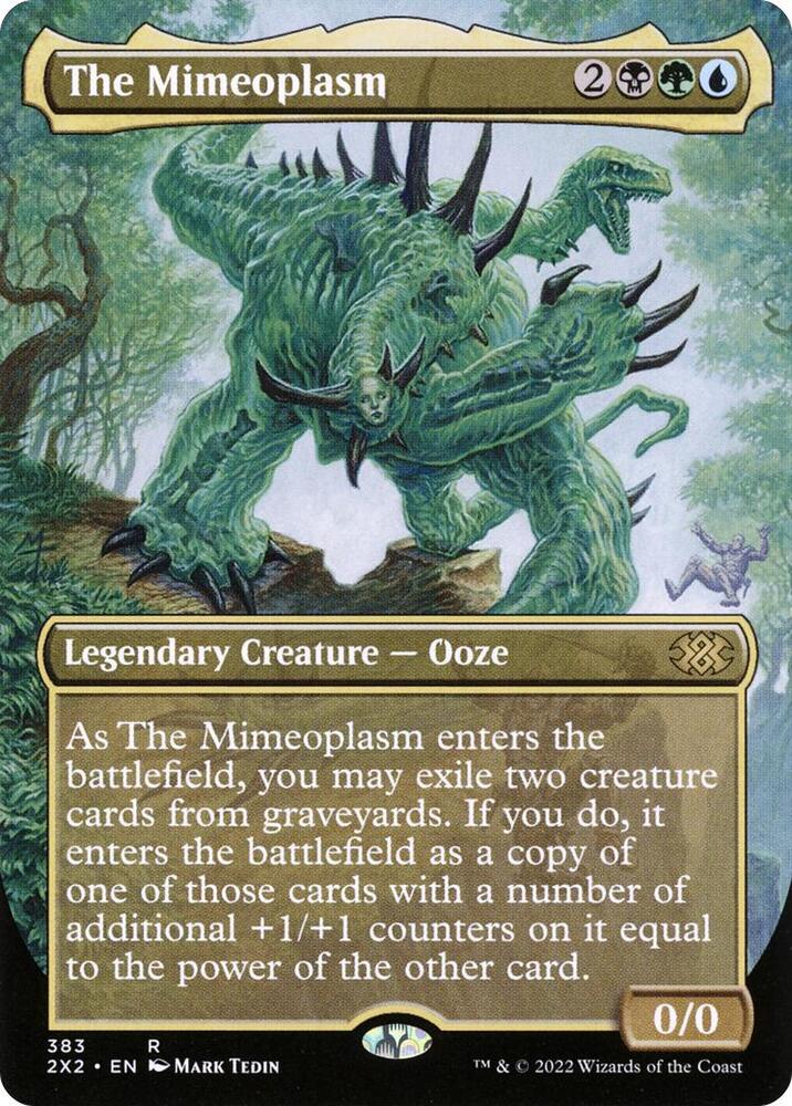 The Mimeoplasm (Borderless Alternate Art) [Double Masters 2022]