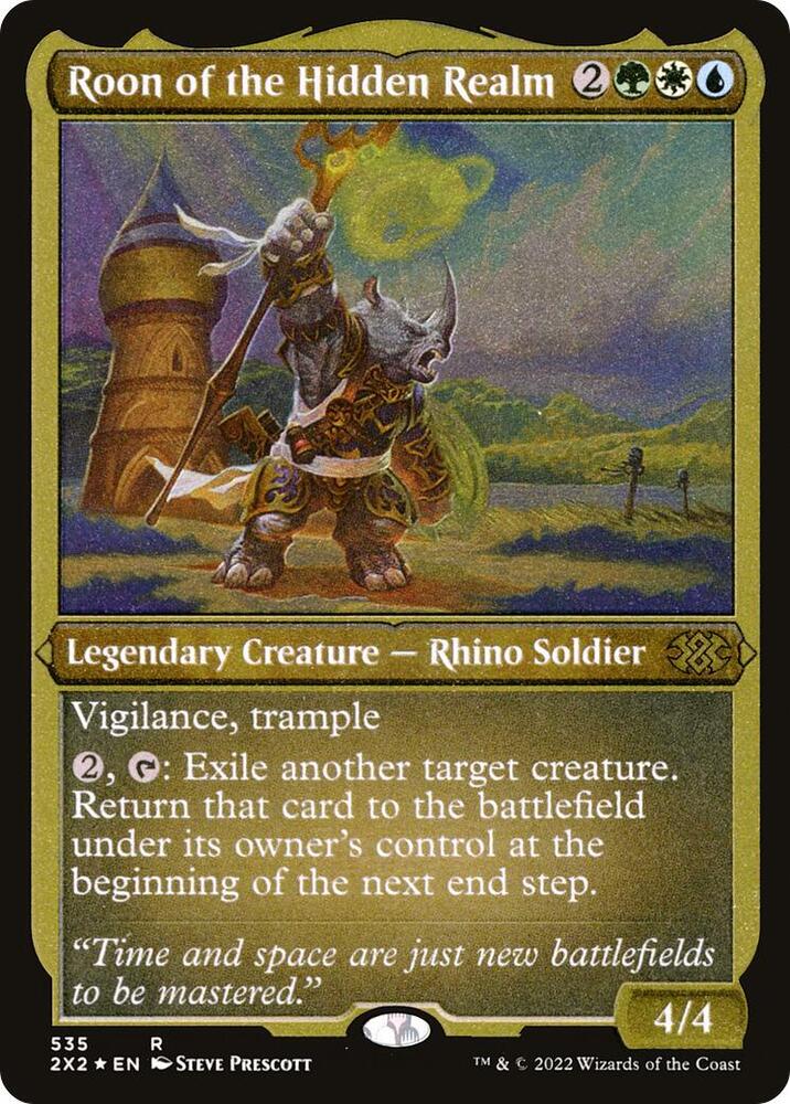 Roon of the Hidden Realm (Foil Etched) [Double Masters 2022]