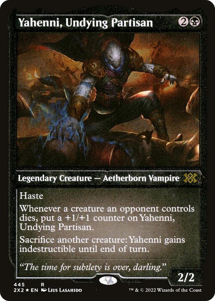Yahenni, Undying Partisan (Foil Etched) [Double Masters 2022]