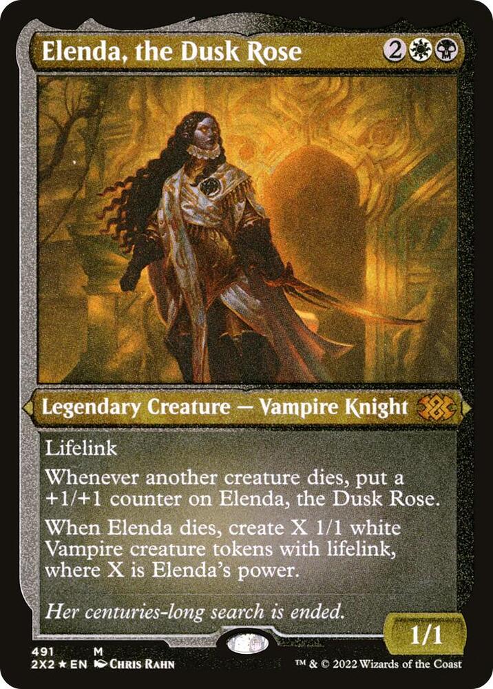 Elenda, the Dusk Rose (Foil Etched) [Double Masters 2022]