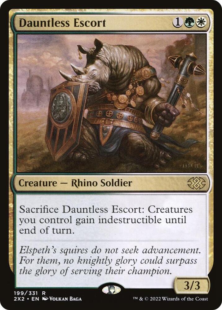 Dauntless Escort [Double Masters 2022]