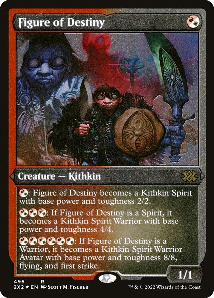 Figure of Destiny (Foil Etched) [Double Masters 2022]