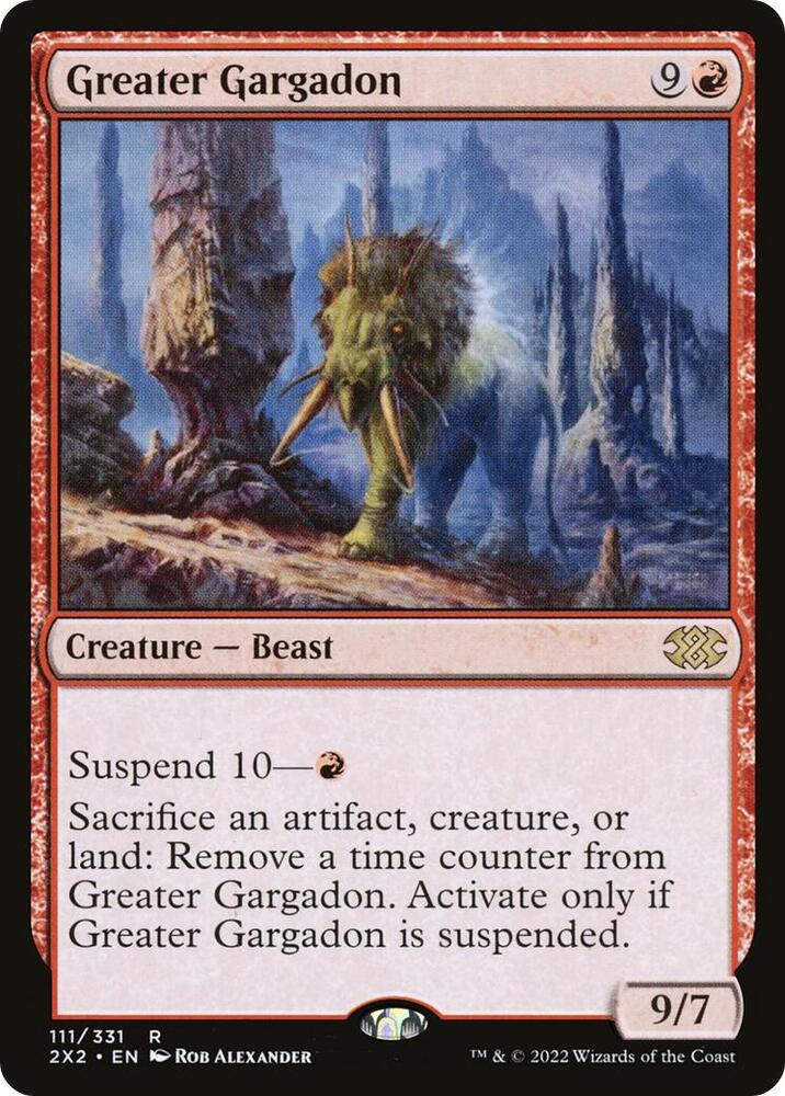 Greater Gargadon [Double Masters 2022]