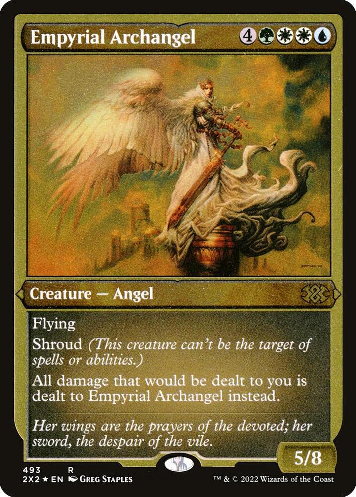Empyrial Archangel (Foil Etched) [Double Masters 2022]