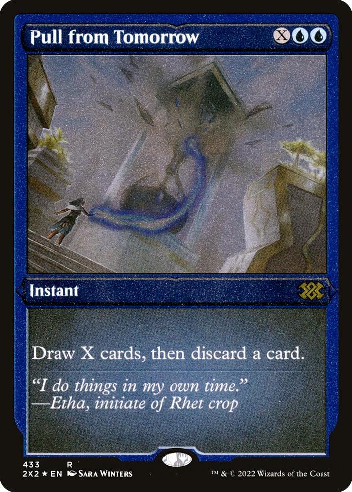 Pull from Tomorrow (Foil Etched) [Double Masters 2022]
