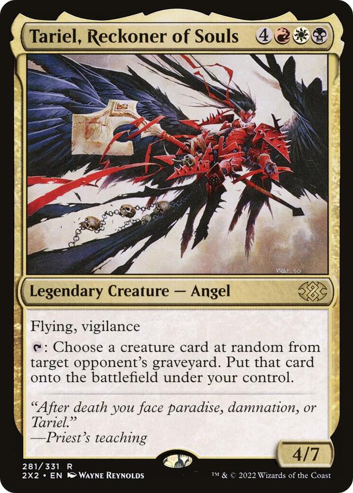 Tariel, Reckoner of Souls [Double Masters 2022]