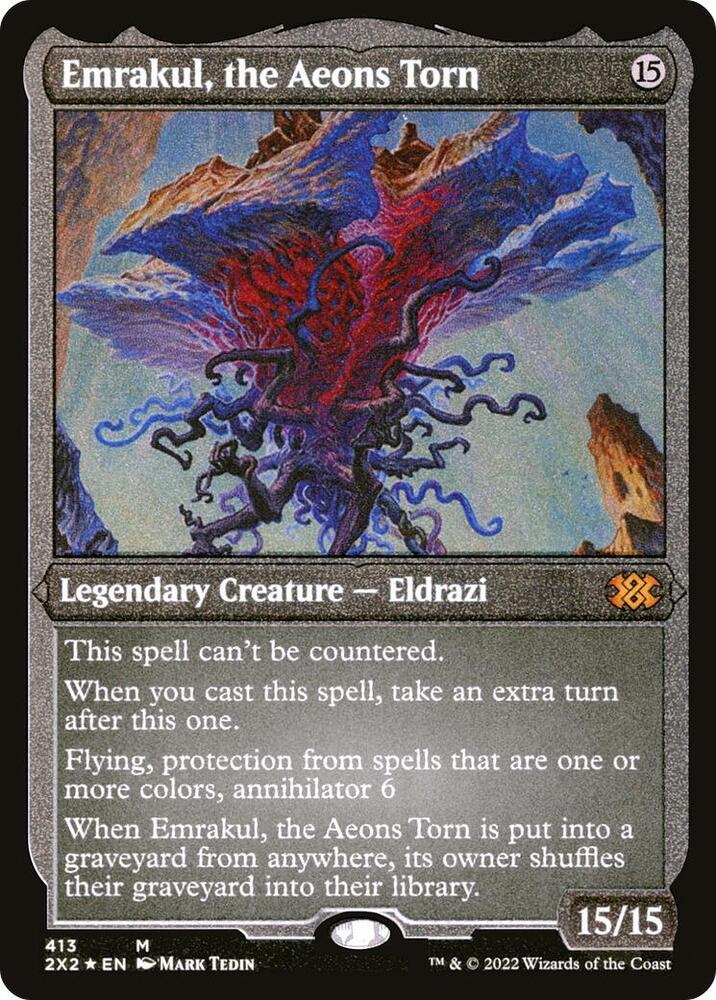 Emrakul, the Aeons Torn (Foil Etched) [Double Masters 2022]