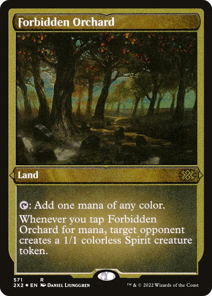 Forbidden Orchard (Foil Etched) [Double Masters 2022]