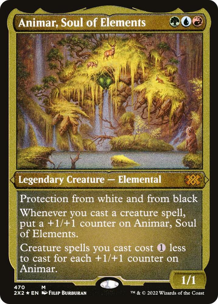Animar, Soul of Elements (Foil Etched) [Double Masters 2022]