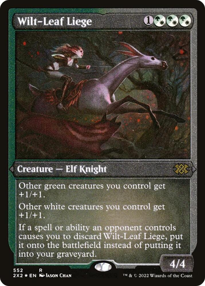 Wilt-Leaf Liege (Foil Etched) [Double Masters 2022]