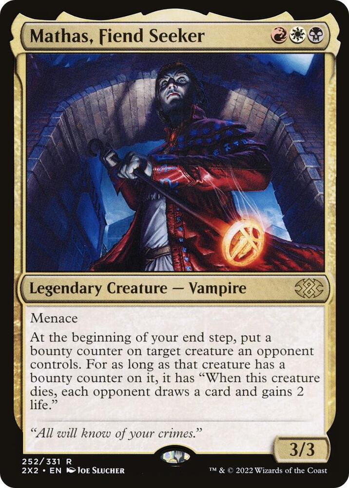 Mathas, Fiend Seeker [Double Masters 2022]