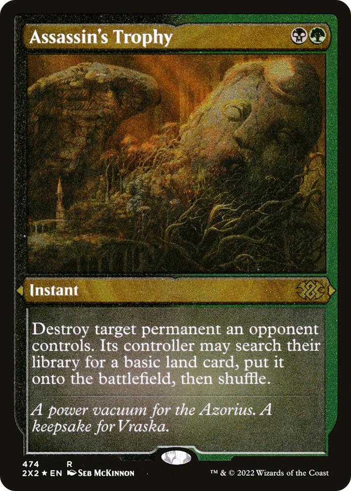 Assassin's Trophy (Foil Etched) [Double Masters 2022]