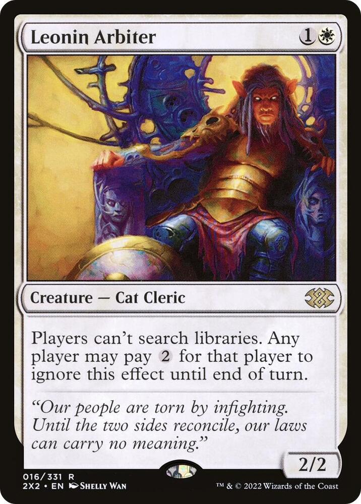 Leonin Arbiter [Double Masters 2022]