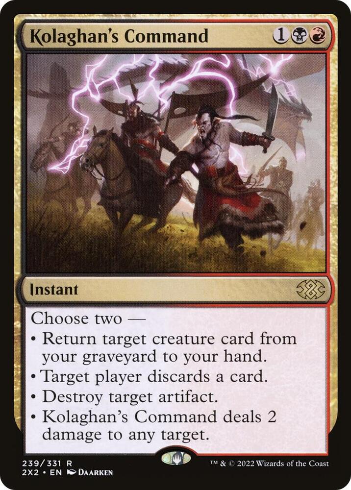 Kolaghan's Command [Double Masters 2022]