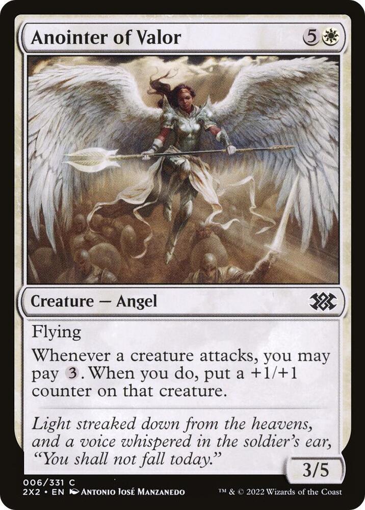 Anointer of Valor [Double Masters 2022]