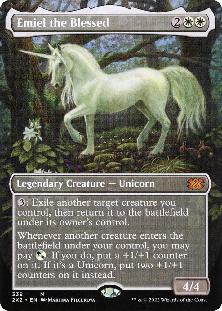 Emiel the Blessed (Borderless Alternate Art) [Double Masters 2022]