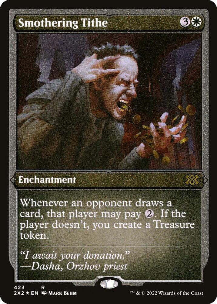 Smothering Tithe (Foil Etched) [Double Masters 2022]
