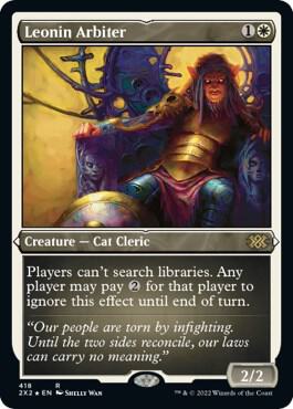 Leonin Arbiter (Foil Etched) [Double Masters 2022]