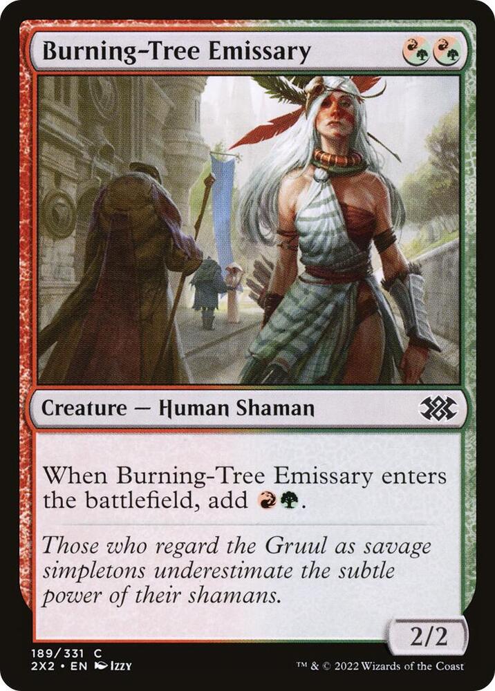 Burning-Tree Emissary [Double Masters 2022]