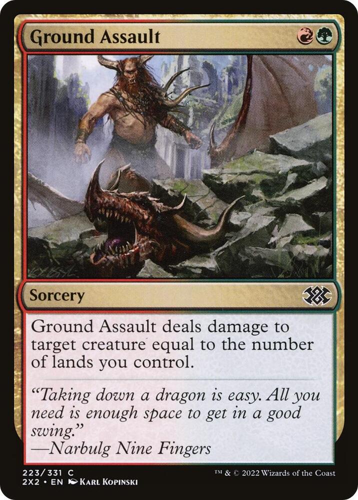 Ground Assault [Double Masters 2022]