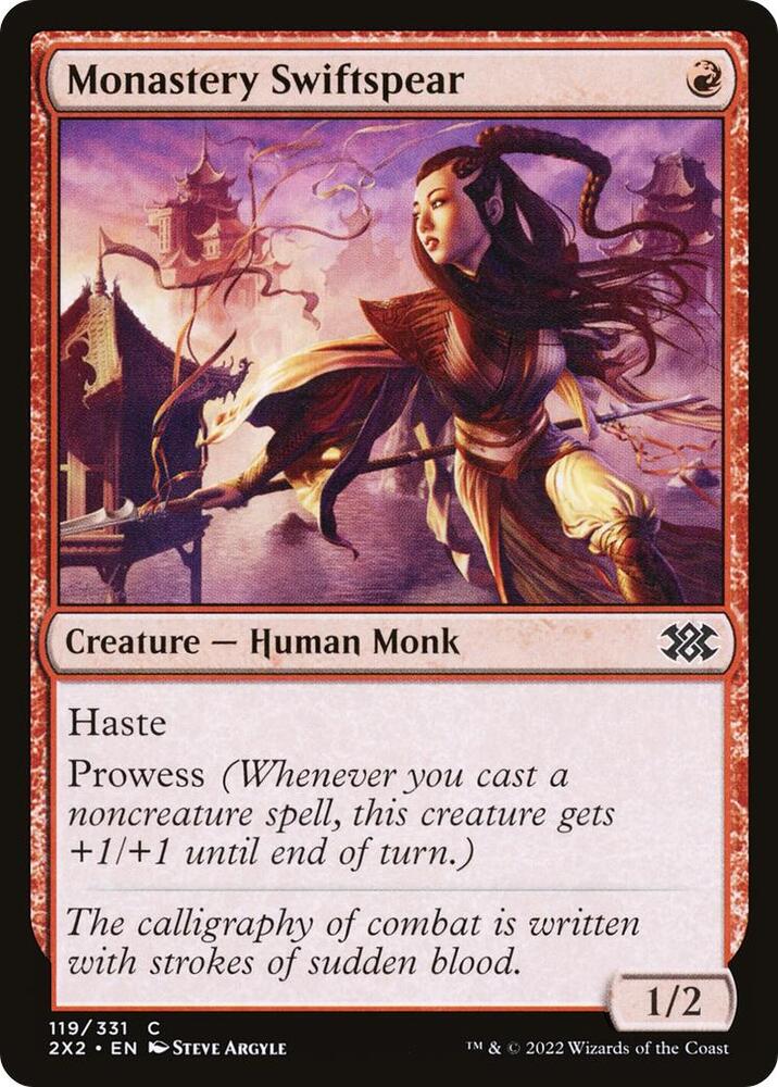 Monastery Swiftspear [Double Masters 2022]