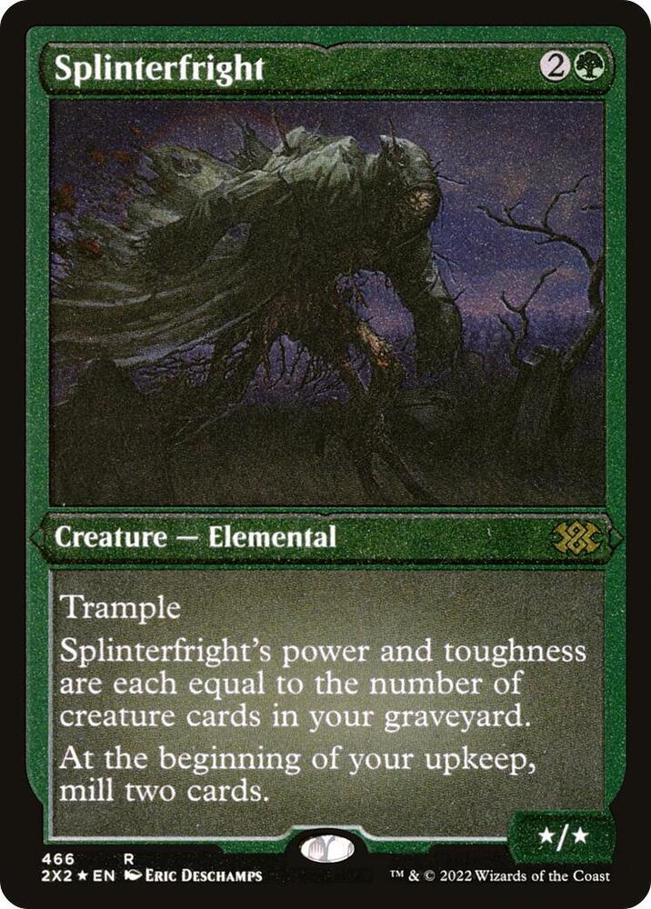 Splinterfright (Foil Etched) [Double Masters 2022]