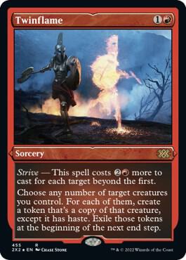 Twinflame (Foil Etched) [Double Masters 2022]