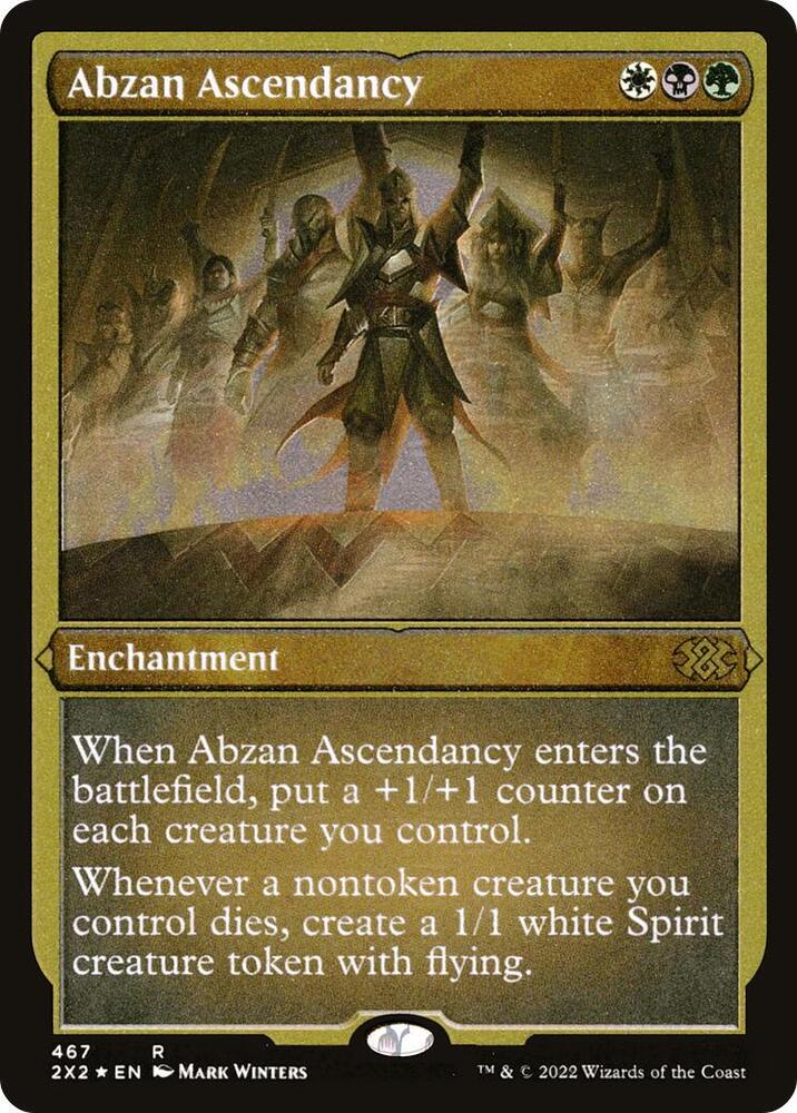 Abzan Ascendancy (Foil Etched) [Double Masters 2022]