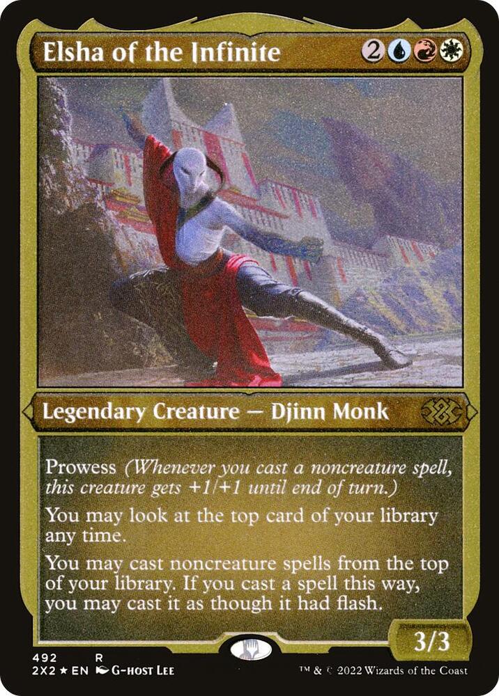 Elsha of the Infinite (Foil Etched) [Double Masters 2022]