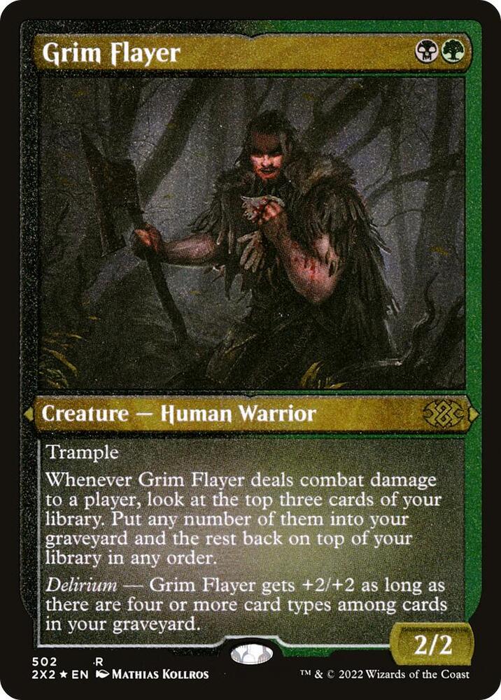 Grim Flayer (Foil Etched) [Double Masters 2022]