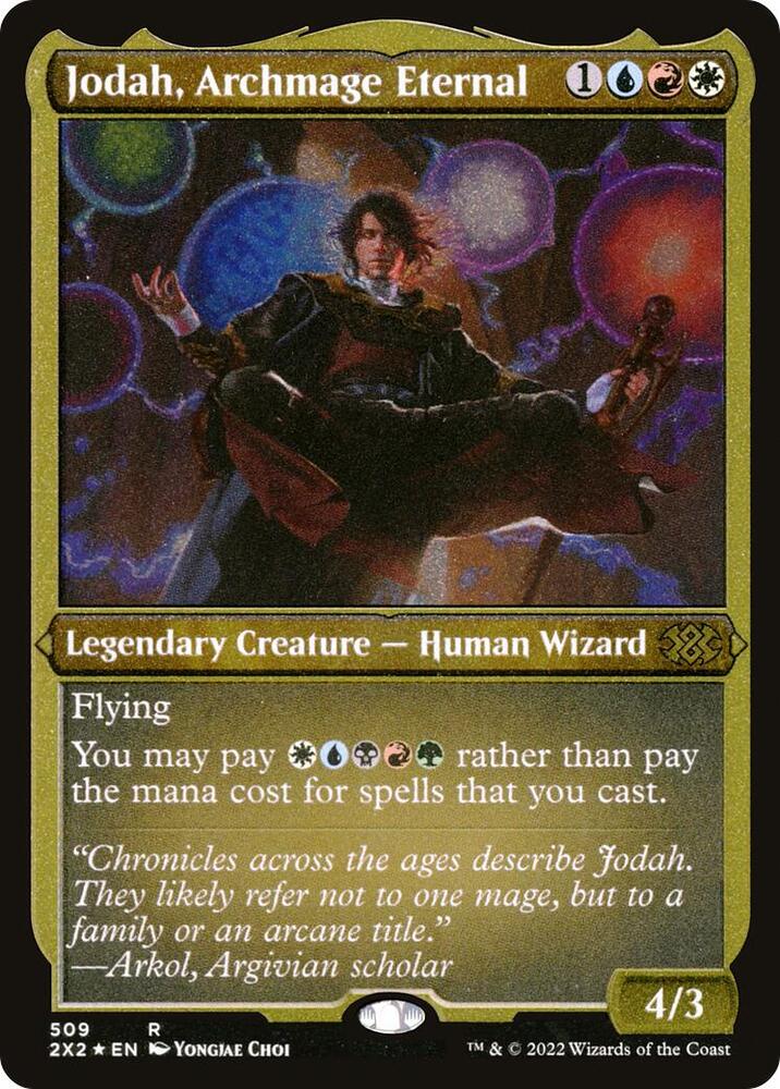 Jodah, Archmage Eternal (Foil Etched) [Double Masters 2022]