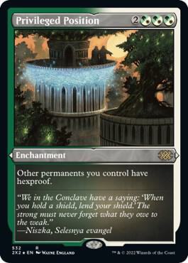 Privileged Position (Foil Etched) [Double Masters 2022]