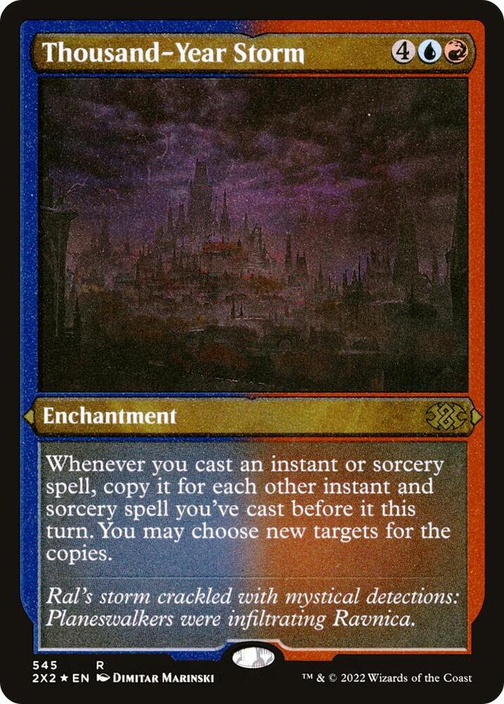 Thousand-Year Storm (Foil Etched) [Double Masters 2022]