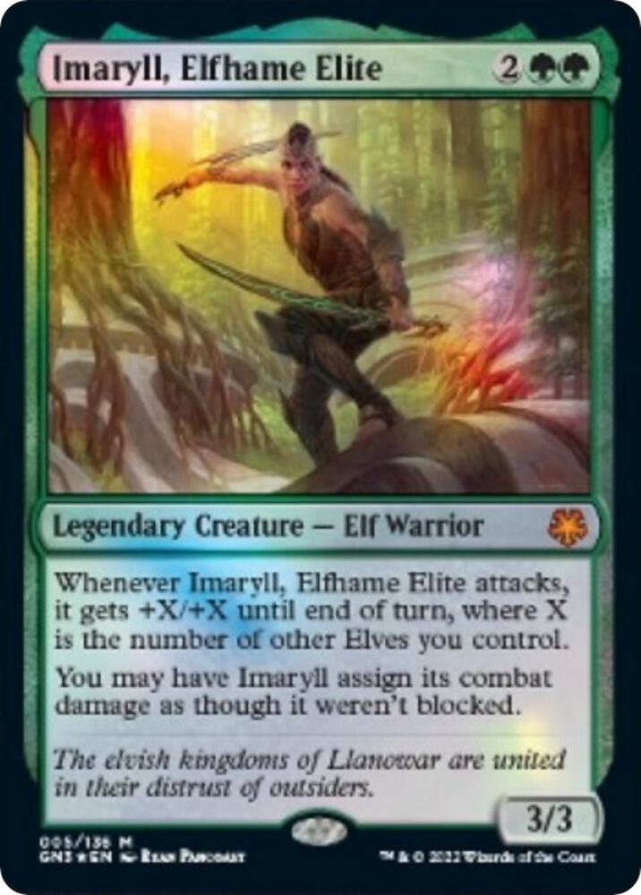 Imaryll, Elfhame Elite [Game Night: Free-for-All]